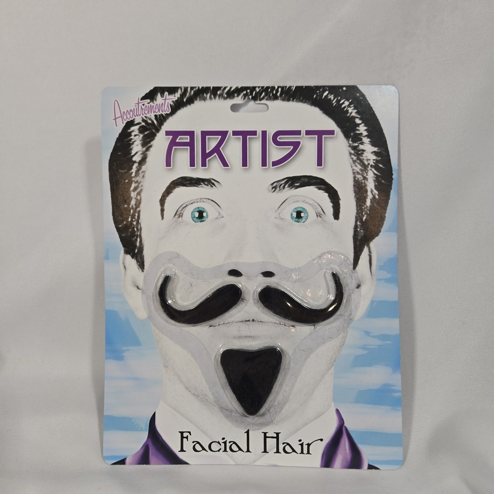 Accoutrements Costume Mustache Artist | New Old stock New with Blemish